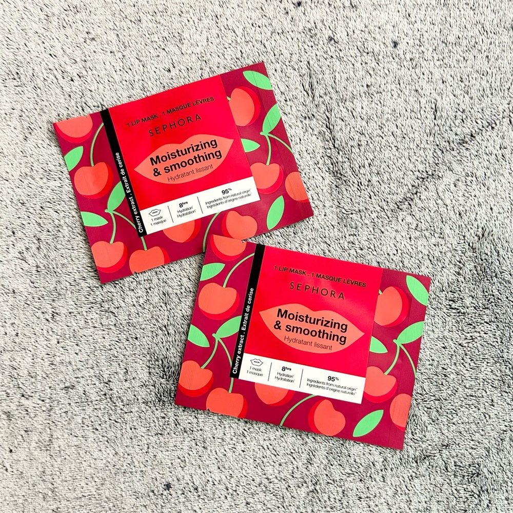 🌸SEPHORA COLLECTION Moisturizing & Smoothing Lip Mask x 2